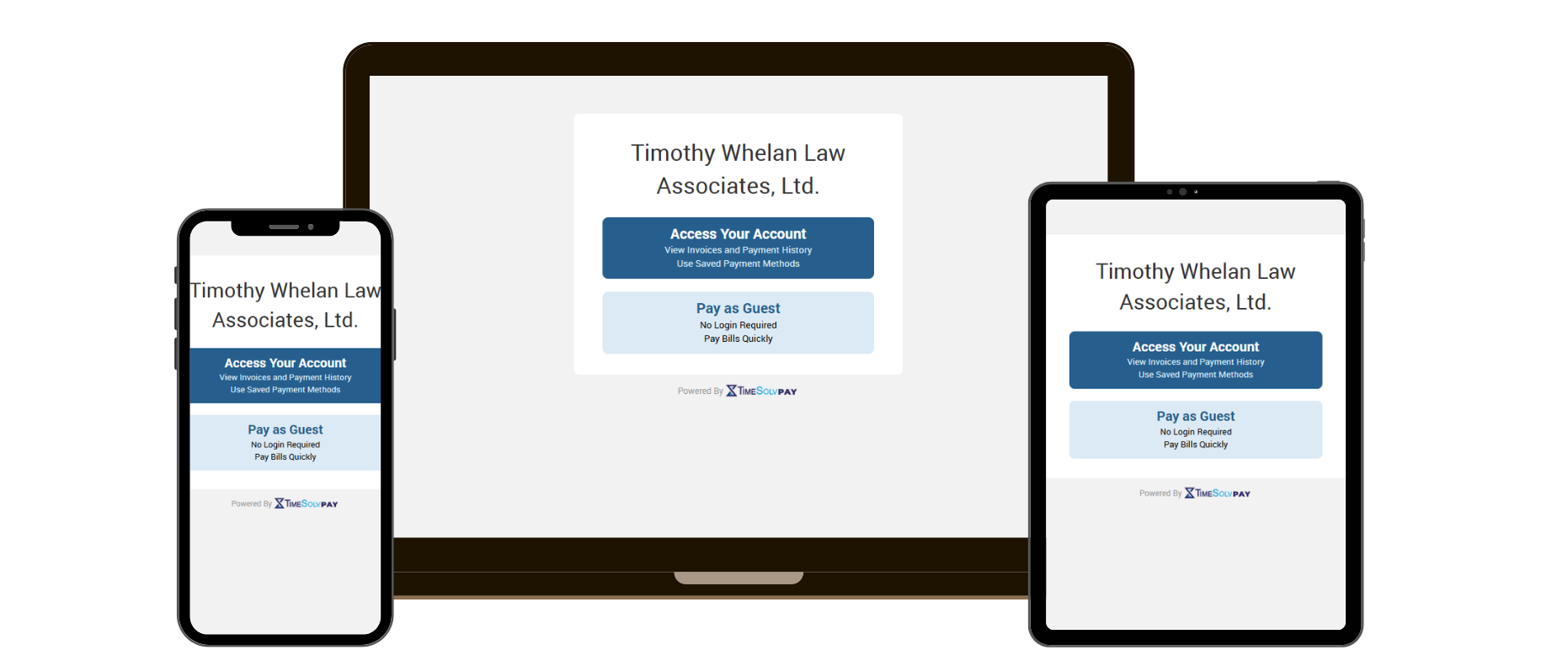 Timothy Whelan Law Associates CosmoLex Pay